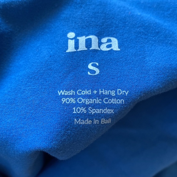 Organic Cotton Blue Bodysuit - Picture 6 of 9